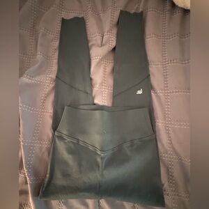 Fabletics Sculptknit Contour High-Waisted Legging in Everpine